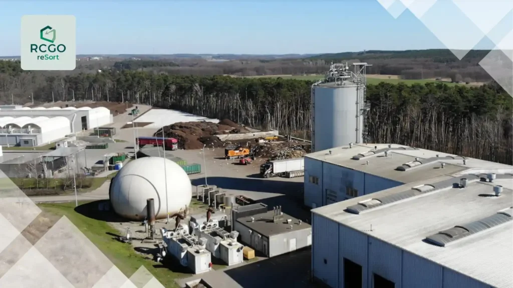 Kompostownia a ptaki w ZZO w Trzebani